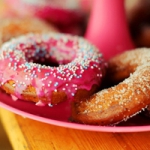 唯美美味可口甜甜圈头像图片大全