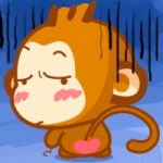 可爱的卡通猴子头像图片