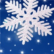 白色清新雪花QQ头像图片大全