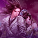 剑三超甜情头图片,男女两人一张剑山情头