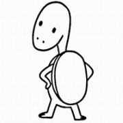 小乌龟简笔画可爱头像图片