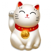 招财猫,2022女人微信招财吉利头像