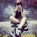 真人非主流长腿美女头像图片大全