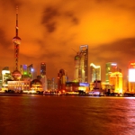 QQ头像城市夜景意境图片