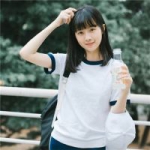 QQ头像女生学生范清新图片,赐予心动