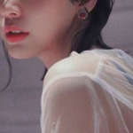 高冷冷艳烈焰红唇女生头像图片