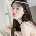 女生可爱清纯美女QQ头像图片,吃饭睡觉打豆豆