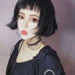 女生个性霸气短发图片,习惯孤单