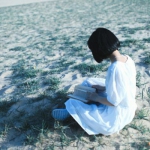 小清新素雅短发女生头像图片,醉若流苏