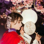 清新古装古风好看女头图片,问君归否