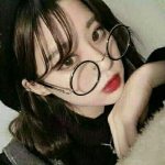 个性女生戴眼镜头像图片大全