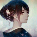 伤感emo头像女动漫图片,扼守回忆
