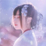 女生头像超仙古风汉服唯美意境图片,醉今生落红尘