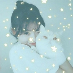 女生头像带星星 高清女生仙气头像带星星的头像图片