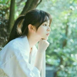 干净小清新女头真人图片