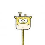 可爱超萌方块脸卡通头像图片