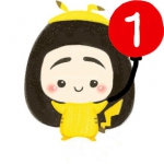 微信头像加个红色1 高清可爱的微信头像带个消息的图片