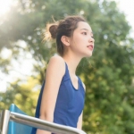浅绿色系女头 高清好看的氛围感女头小清新浅绿色图片
