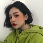 绿色的头像女温柔 高清好看绿色的头像女高级图片