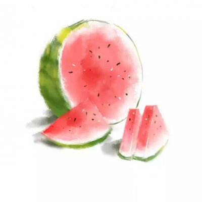 清凉夏天微信头像 适合夏天的头像清凉水果冰块饮料