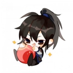 魔道祖师同人q版头像 高清可爱的魔道祖师头像动漫q版单人图片