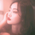 唯美优雅朦胧美女头像图片