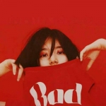 ins红色高冷女头 高清好看的女头高冷御姐红色系图片