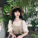 温柔女头小清新森系 高清好看的森系简约小清新女头图片