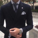 男西服头像 高清成熟帅气的西服头像不露头半身男生图片