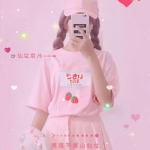 小清新少女头像粉色系唯美真人图片