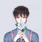 简单情头一对两张分开动漫甜蜜图片