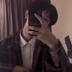 帅气男头真人头像手机挡脸图片