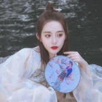 唯美古风真人美女头像图片