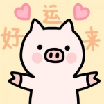 猪年头像可爱图片高清动漫卡通