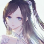 二次元头像女古风唯美图片