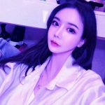 新潮的女生紫色系头像图片