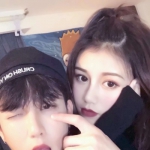 好看高清的情头男女两张图片