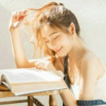 青春活力的少女阳光可爱头像