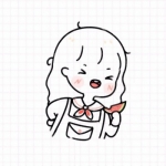 可爱简笔画情头一男一女
