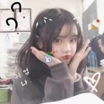 可爱女孩的呆萌女头像