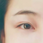 眼睛图片女生微信头像