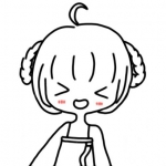 可爱的动漫简笔女头像