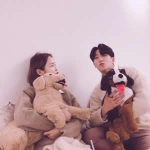 微信头像情侣一对两张宠爱图片