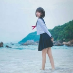 2022抖音最火女头,少女七分熟