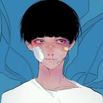 动漫病娇黑暗血腥的恐怖男动漫头像图片