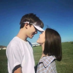 秀恩爱情头一对两张高清图片