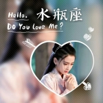 angelababy星座头像带字图片