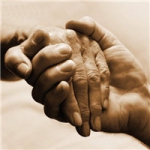 超幸福的情侣手牵手头像图片