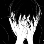 帅气的落寞伤感动漫男头图片