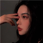 高清好看的半边脸女头图片